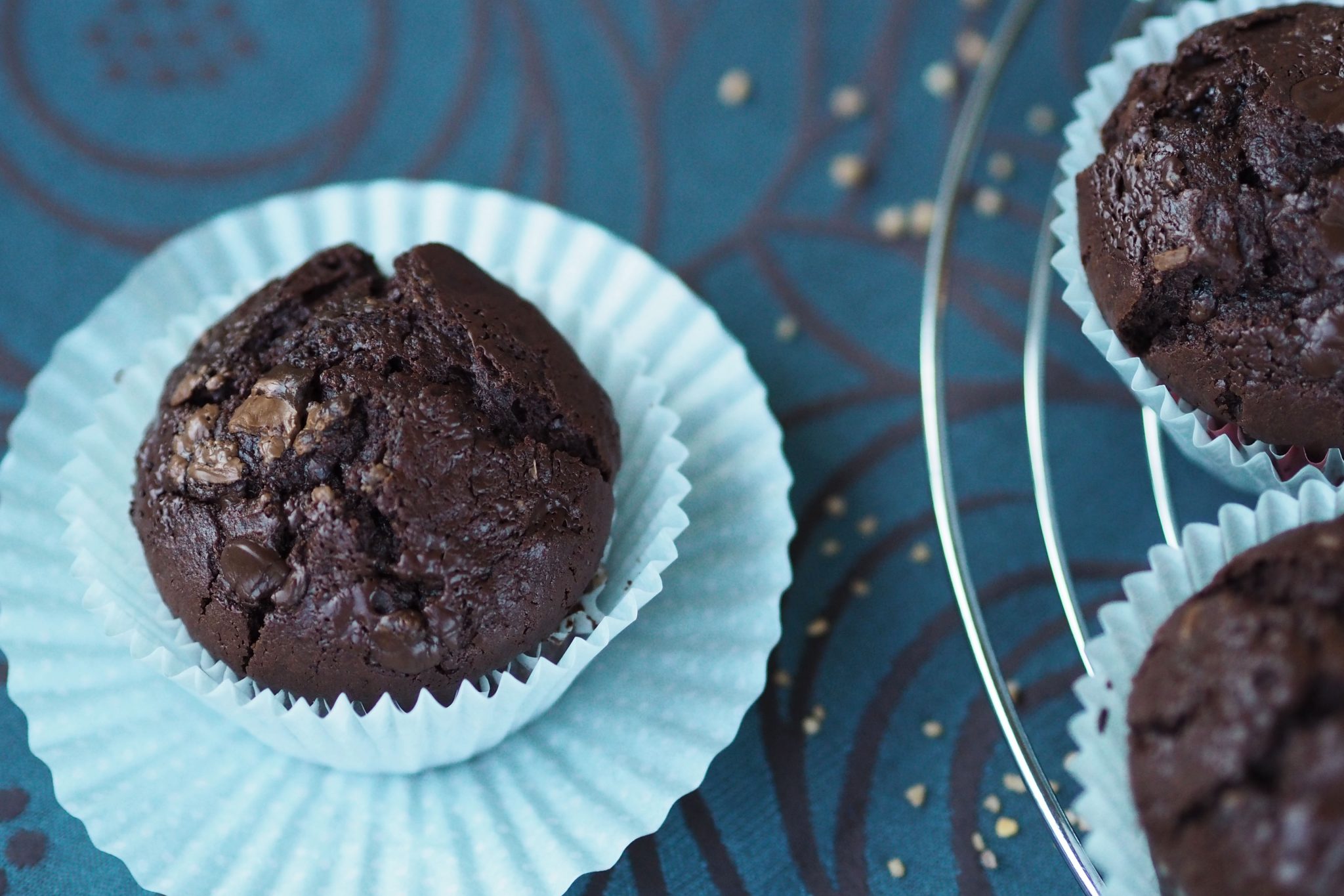 Schokoladen Kaffee Muffins