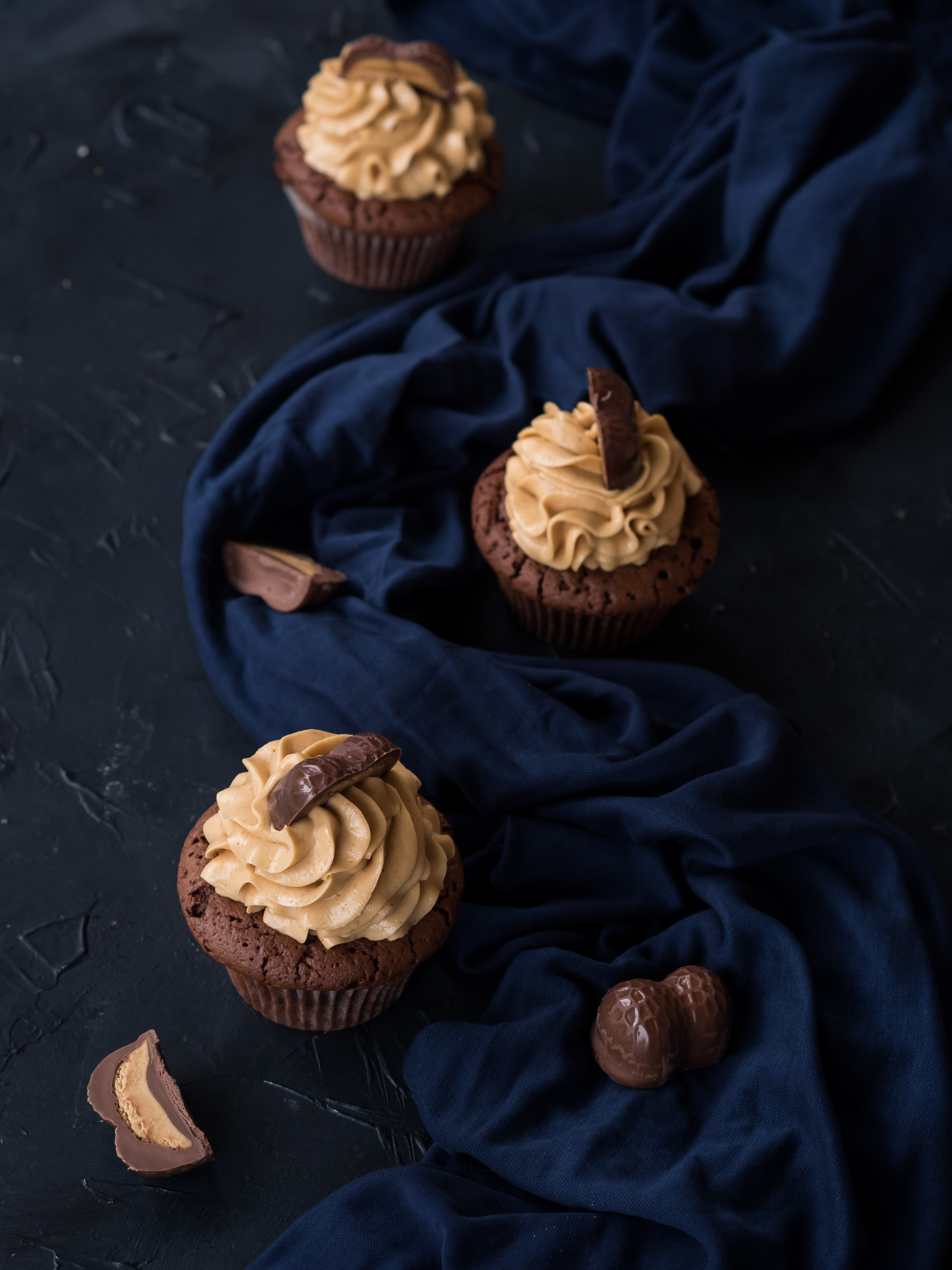 Peanutbutter Chocolate Cupcakes