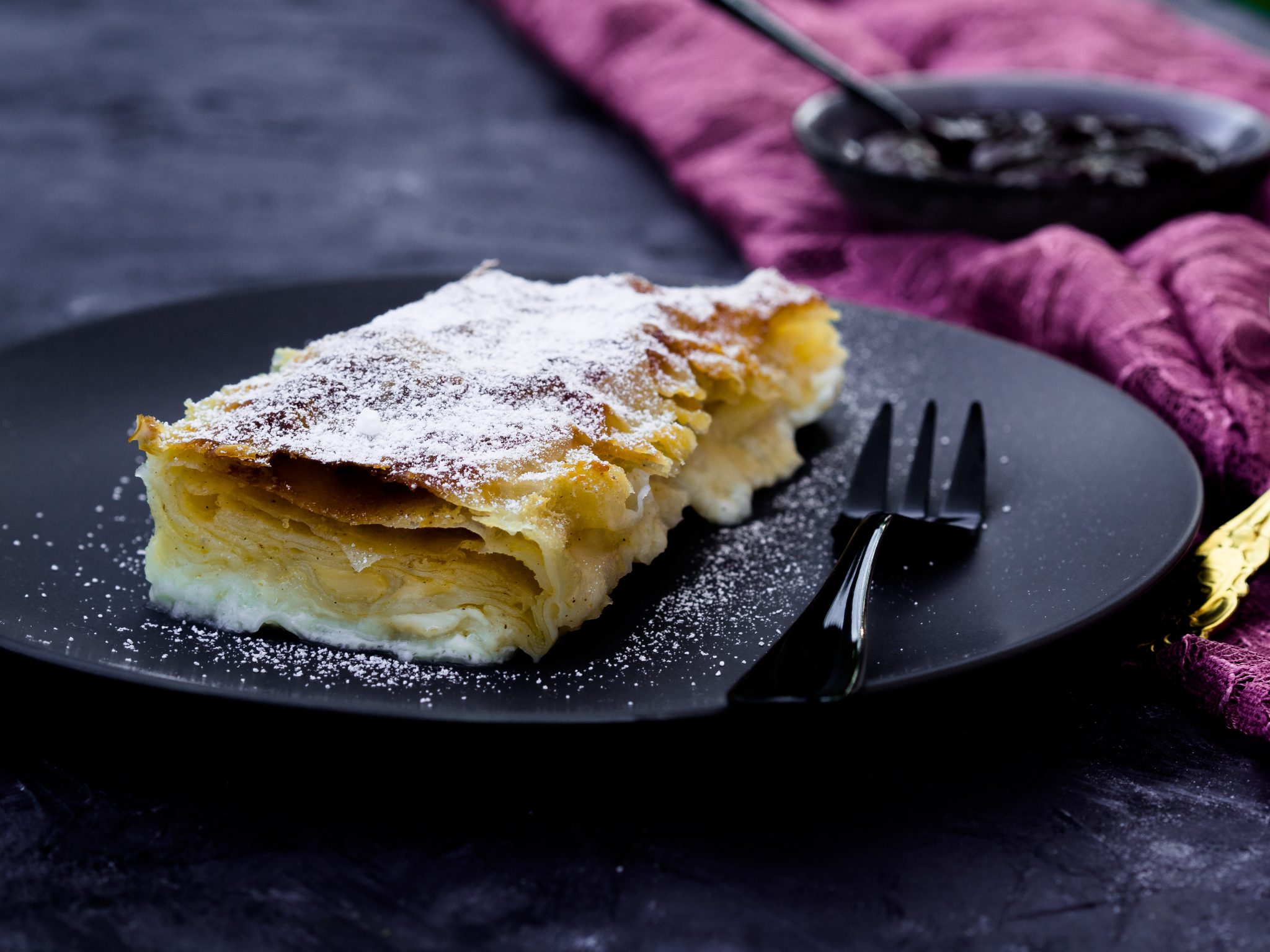 Milchrahmstrudel