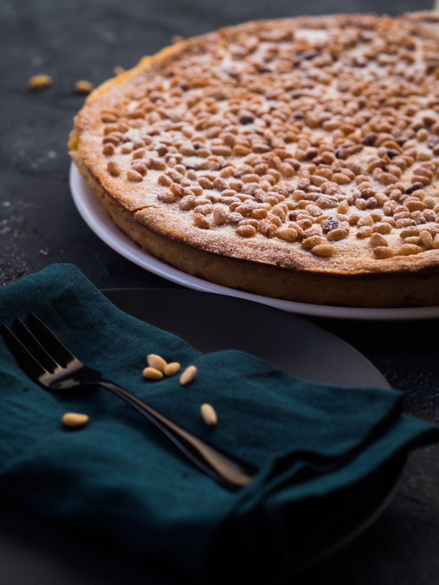 Vanillepudding-Tarte