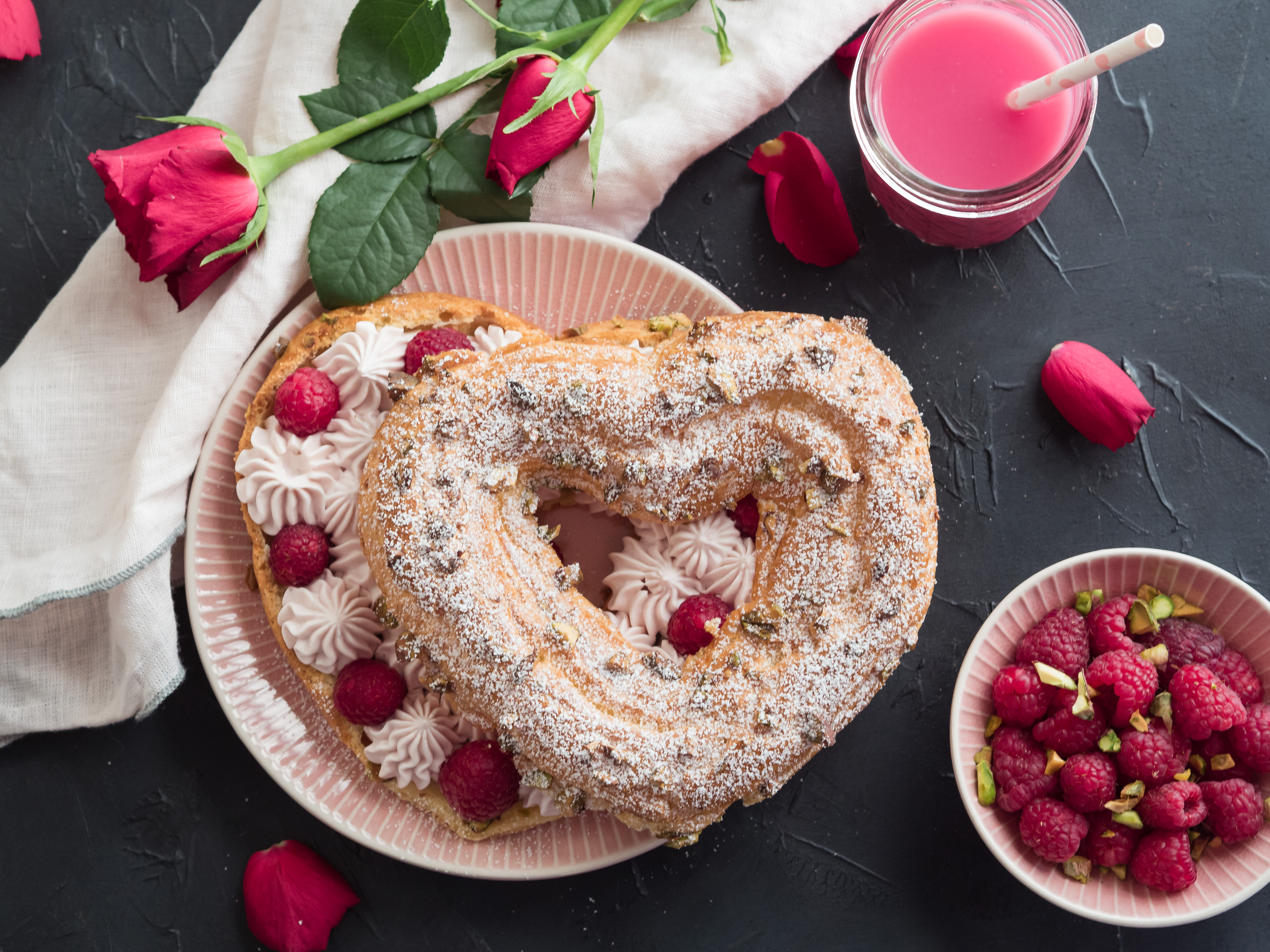 Himbeer Paris Brest